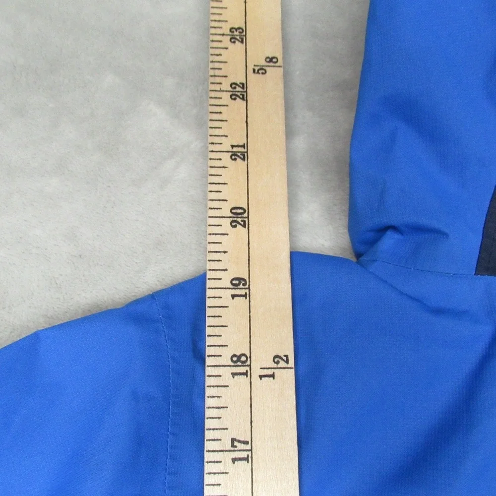 North Face Jacket Boy XXS 5 Blue Chimborazo Triclimate Hood Insulated Waterproof - Picture 9 of 14